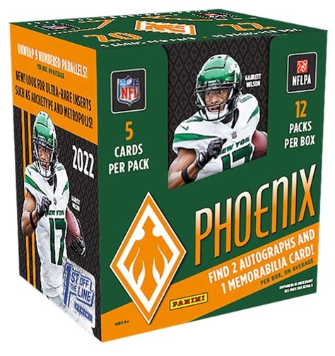 2022 phoenix football checklist - Product Details. User Rating: Rating: 4.0. Rate This Product. Reaching year five for the brand, 2020 Panini Phoenix Football maintains the fiery approach to NFL cardboard. Every Hobby box offers three hits that should include two autographs and one memorabilia card. There is also a Fanatics factory set with exclusive Fire Burst parallels.